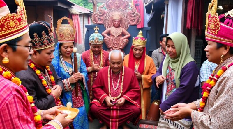 Beragam ritual dan tradisi spiritual di Indonesia.